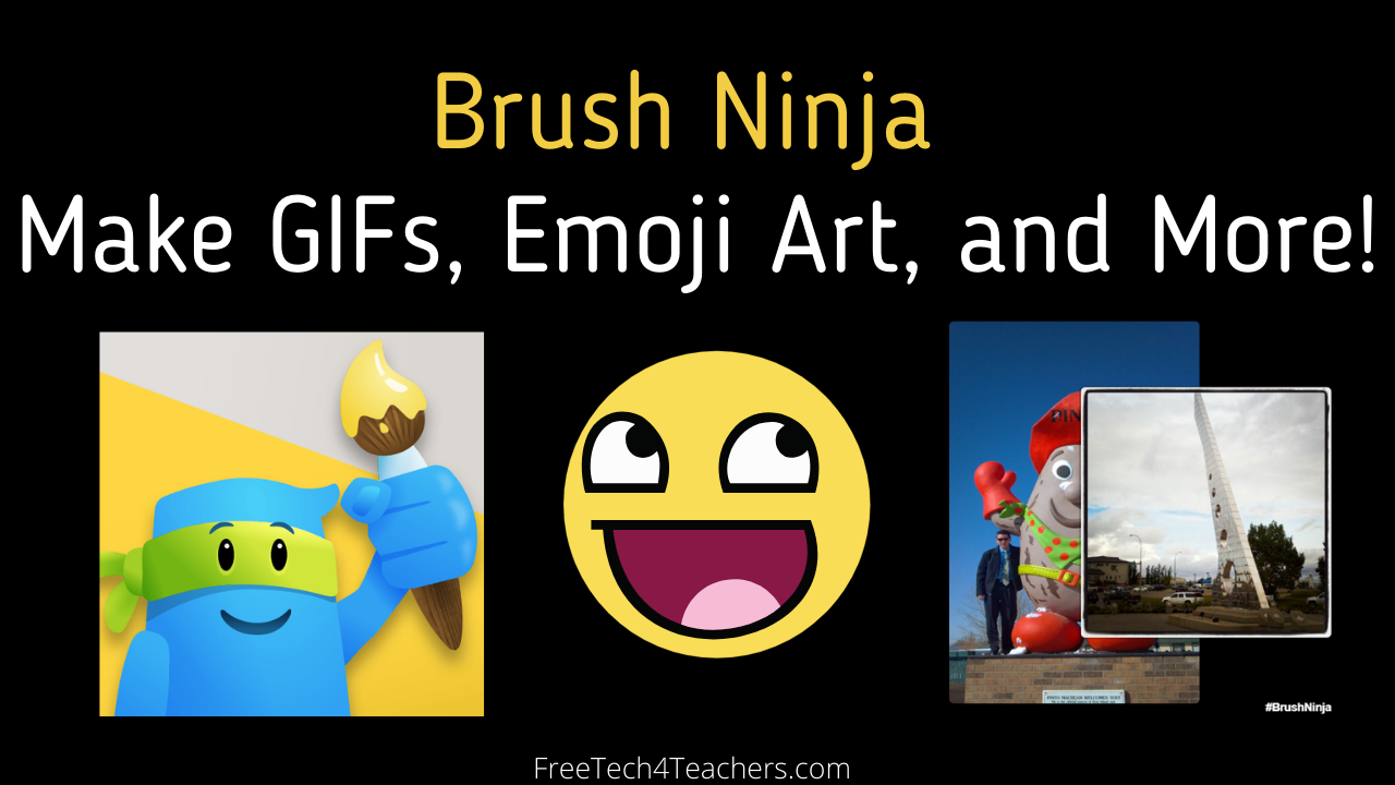 Brush Ninja, A FREE Hand-drawn Animated Gif creator.